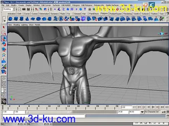 3D打印模型我做的怪物（更新）的图片