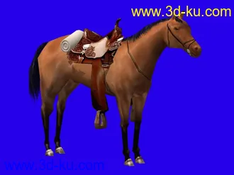 3D打印模型马的图片