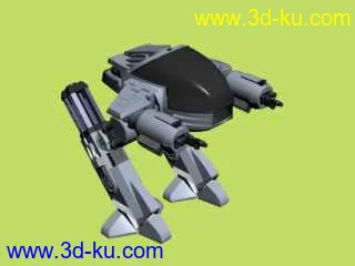 3D打印模型机械战警里的(ED-209)的图片