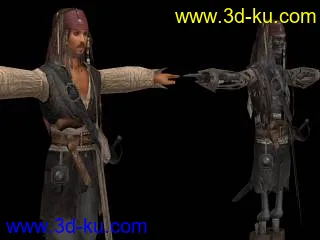 3D打印模型王国之心Ⅱ…狮子王系列&神鬼奇航系列的图片