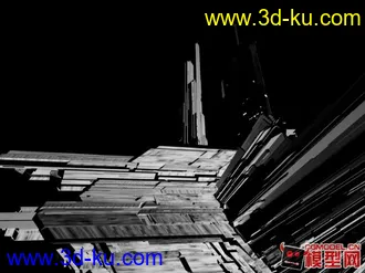 3D打印模型[原创]科幻太空站的图片