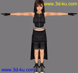 3D打印模型王国之心 艾瑞丝比比蒂法克劳德斯考尔的图片