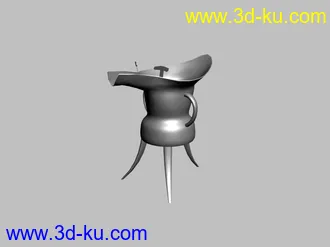 3D打印模型古代鼎、酒杯、坛子的图片