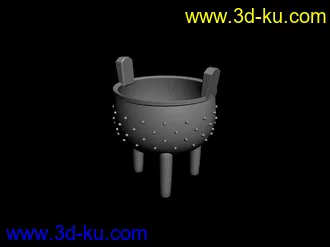 3D打印模型古代鼎、酒杯、坛子的图片