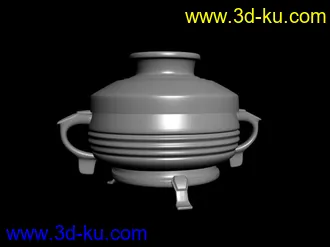 3D打印模型古代鼎、酒杯、坛子的图片