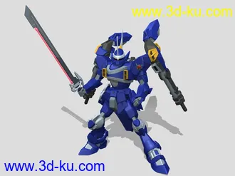 3D打印模型热能光束试验型席古带骨骼的图片