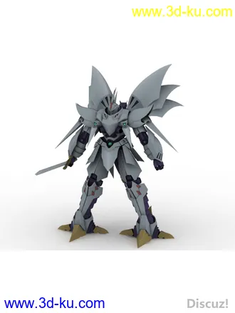 3D打印模型【PS3】【异世纪传说R】CYBASTER 塞巴斯塔的图片