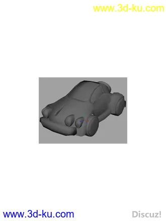 3D打印模型汽车卡通 03的图片