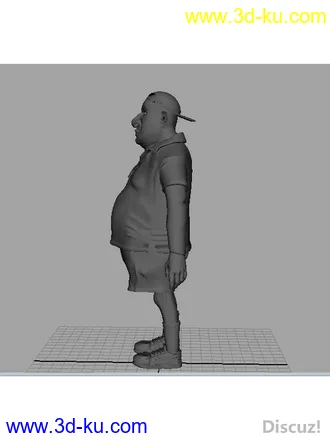 3D打印模型人物的图片