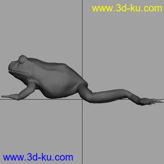 3D打印模型青蛙蹦蹦...的图片