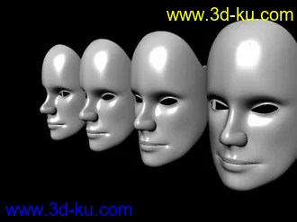 人面模型的图片