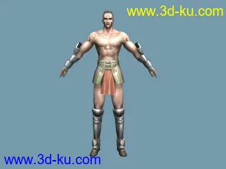 一个类似角斗士的模型~！的图片