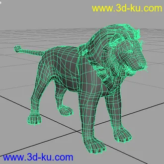 3D打印模型狮子.....的图片