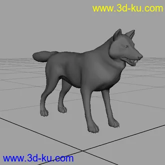 3D打印模型狼......的图片