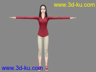 3D打印模型美丽的女孩，睫毛很漂亮~！的图片