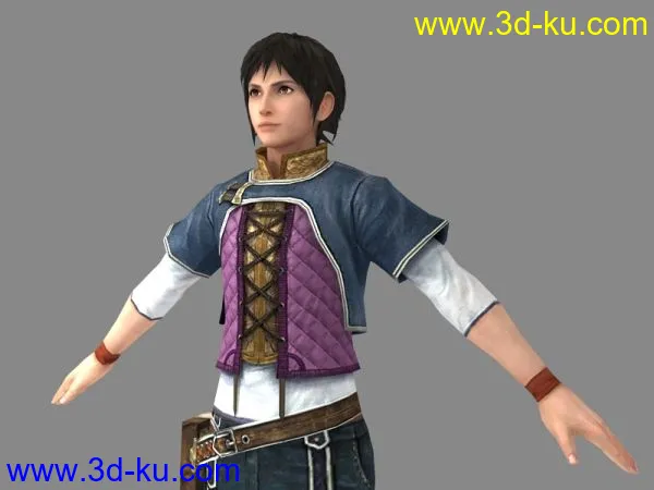 Rush from The Last Remnant模型的图片1