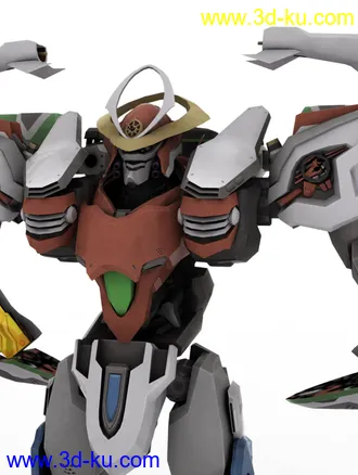 3D打印模型【PS3】【异世纪传说R】SolarAquarion 阳天使的图片