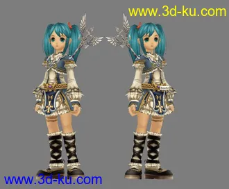 3D打印模型光明戰紀 GRIL的图片