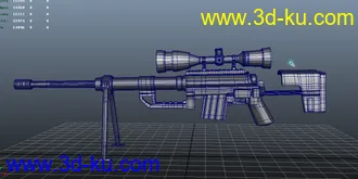 3D打印模型狙击的图片