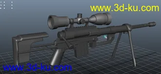 3D打印模型狙击的图片