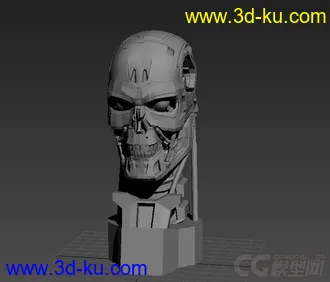 3D打印模型T800 Cyborg的图片