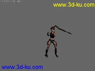 3D打印模型古墓丽影劳拉高模的图片