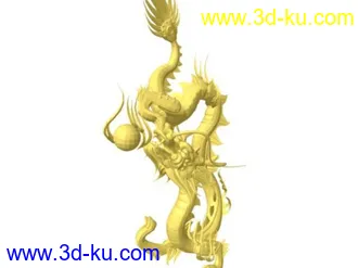 3D打印模型龙的图片