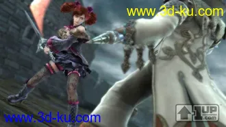3D打印模型灵魂能力4 刀魂4  Soul Calibur IV amy 内含破碎衣服的图片