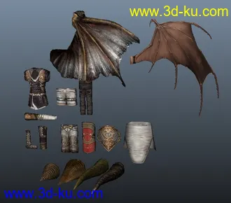 3D打印模型一些小零件的图片