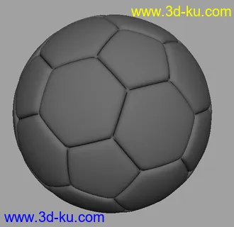 3D打印模型足球model的图片