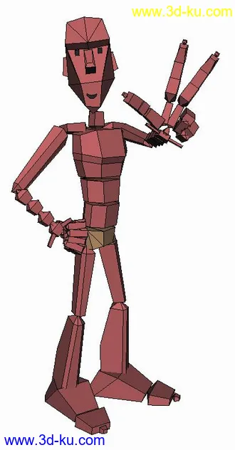 3D打印模型老外经典绑定系列2的图片