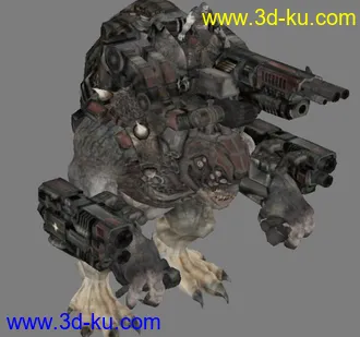 3D打印模型战争机器大怪的图片