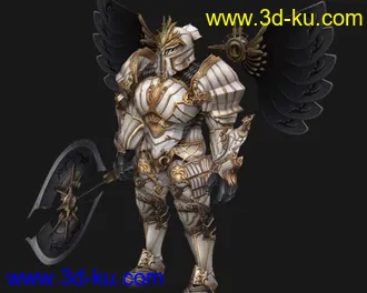 白铠甲战士模型的图片