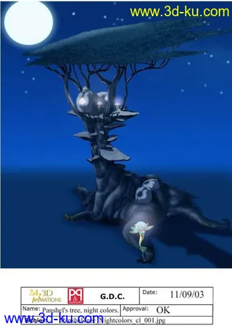 3D打印模型一个动画片中的场景道具的图片