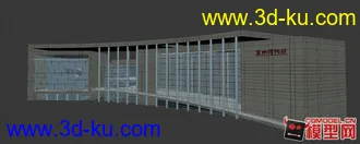 3D打印模型建筑 可作配楼 名曰：常州博物馆的图片