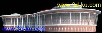 常州大剧院模型 建筑 可做配楼的图片
