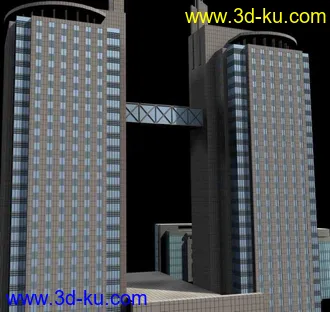 3D打印模型常州政府大楼 可做配楼的图片