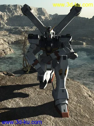3D打印模型【PS3】【异世纪传说R】Crossbone-X1 海盗高达X1的图片