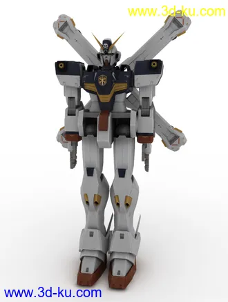 3D打印模型【PS3】【异世纪传说R】Crossbone-X1 海盗高达X1的图片