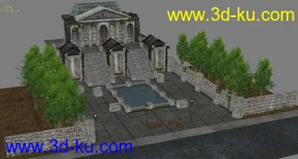 3D打印模型战争机器场景的图片