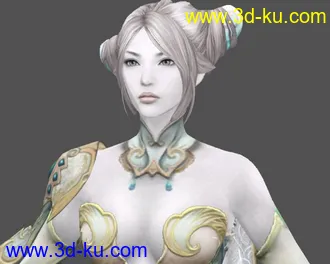 3d美女公主模型的图片