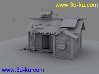 3D打印模型游戏农家小舍的图片