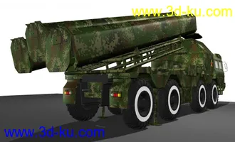 3D打印模型【国产兵器】长剑-10的发射车WS5400型特种车辆的图片