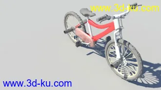 3D打印模型新手做的自行车哈！的图片