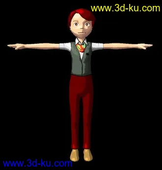 3D打印模型商业卡通角色的图片