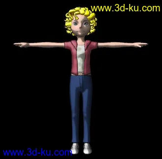 3D打印模型商业卡通角色的图片