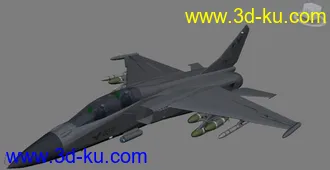 3D打印模型。。飞豹战斗轰炸鸡（高模）。。的图片