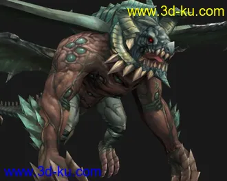 飞龙人形怪drac模型的图片