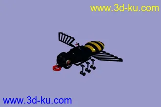 3D打印模型机械蜜蜂的图片