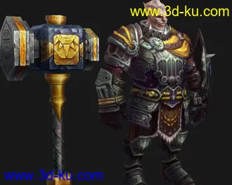 超酷英雄战士模型的图片